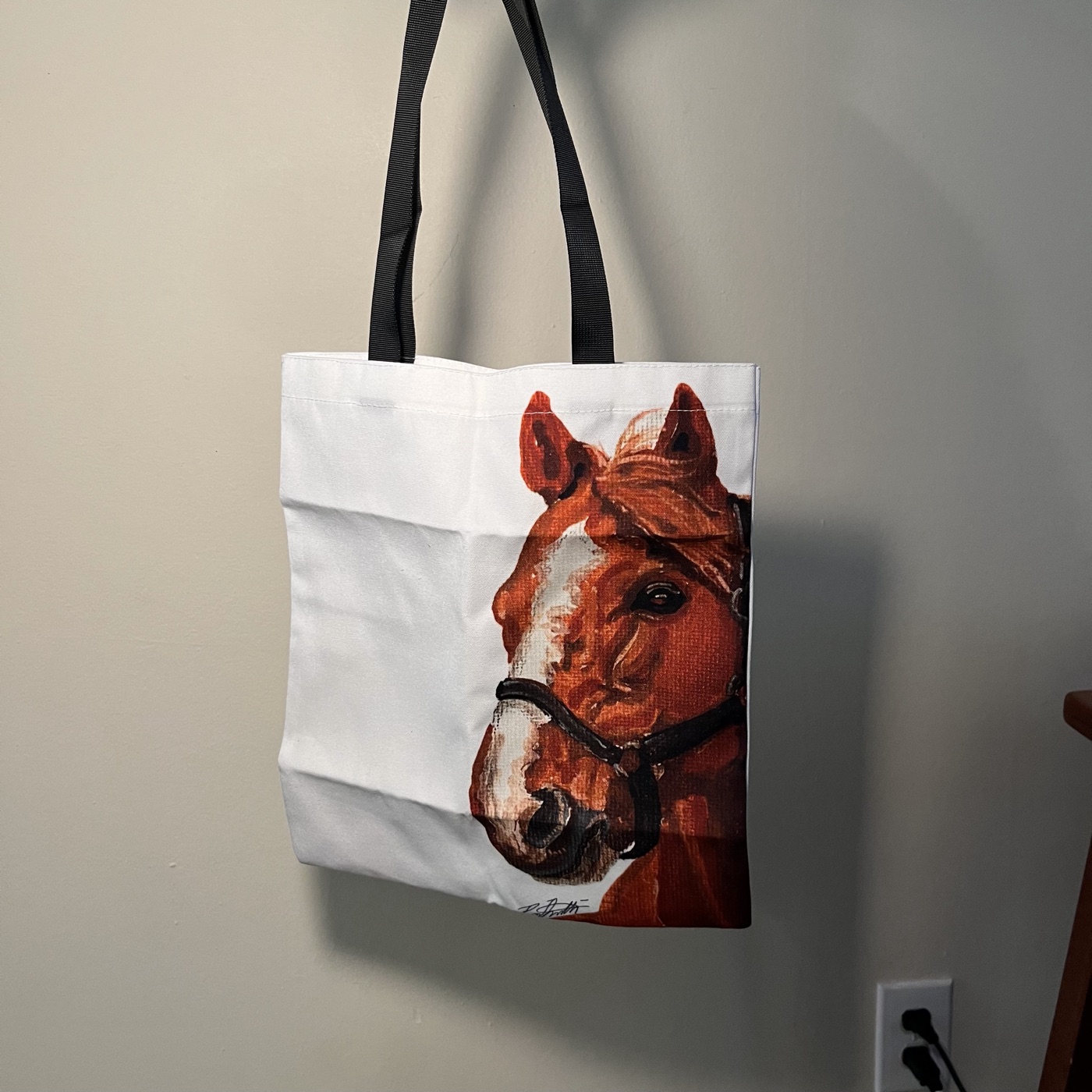 Horse · No. 2 — Tote bag, photographed by the artist