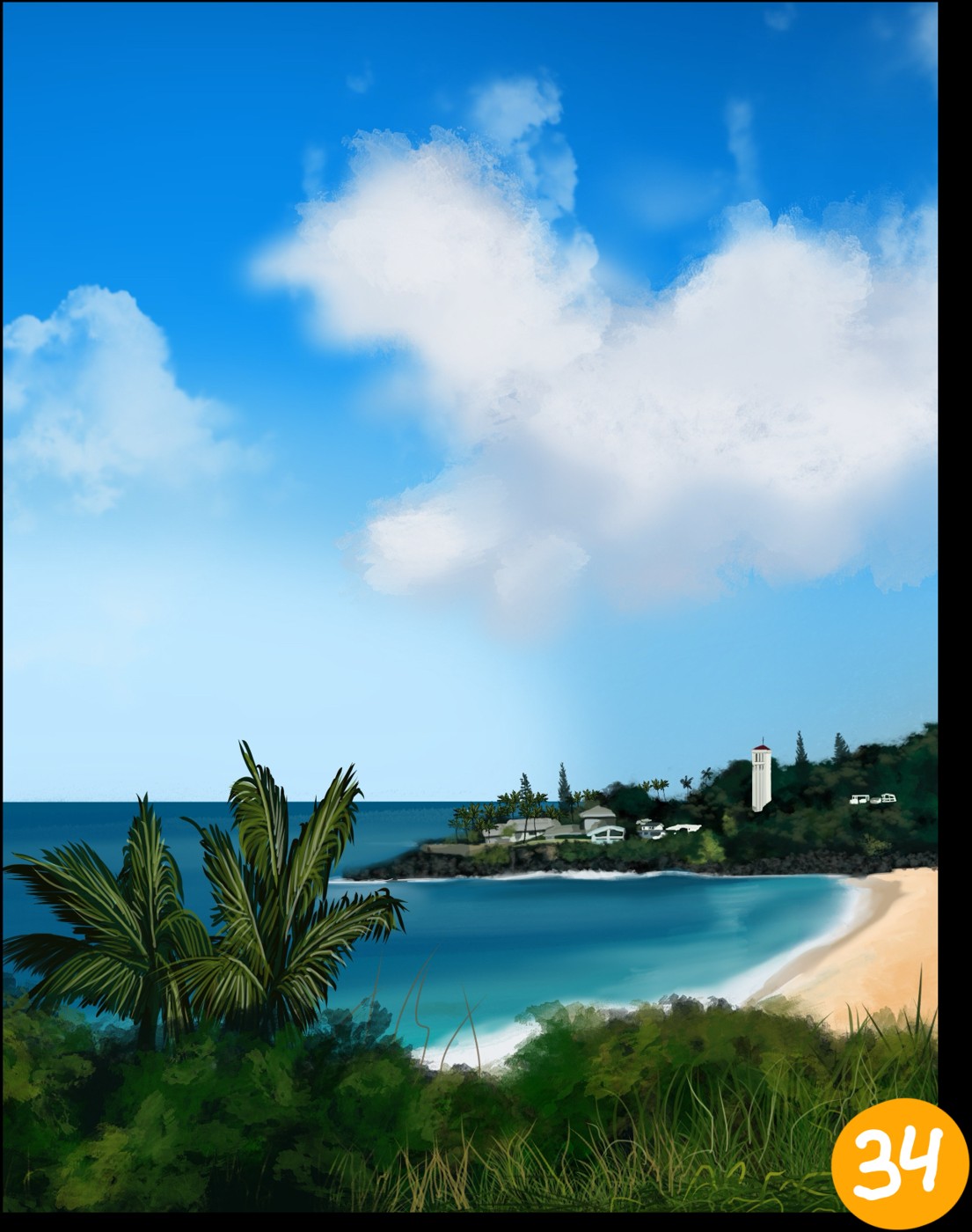 Scenery of Hawai‘i · No. 34