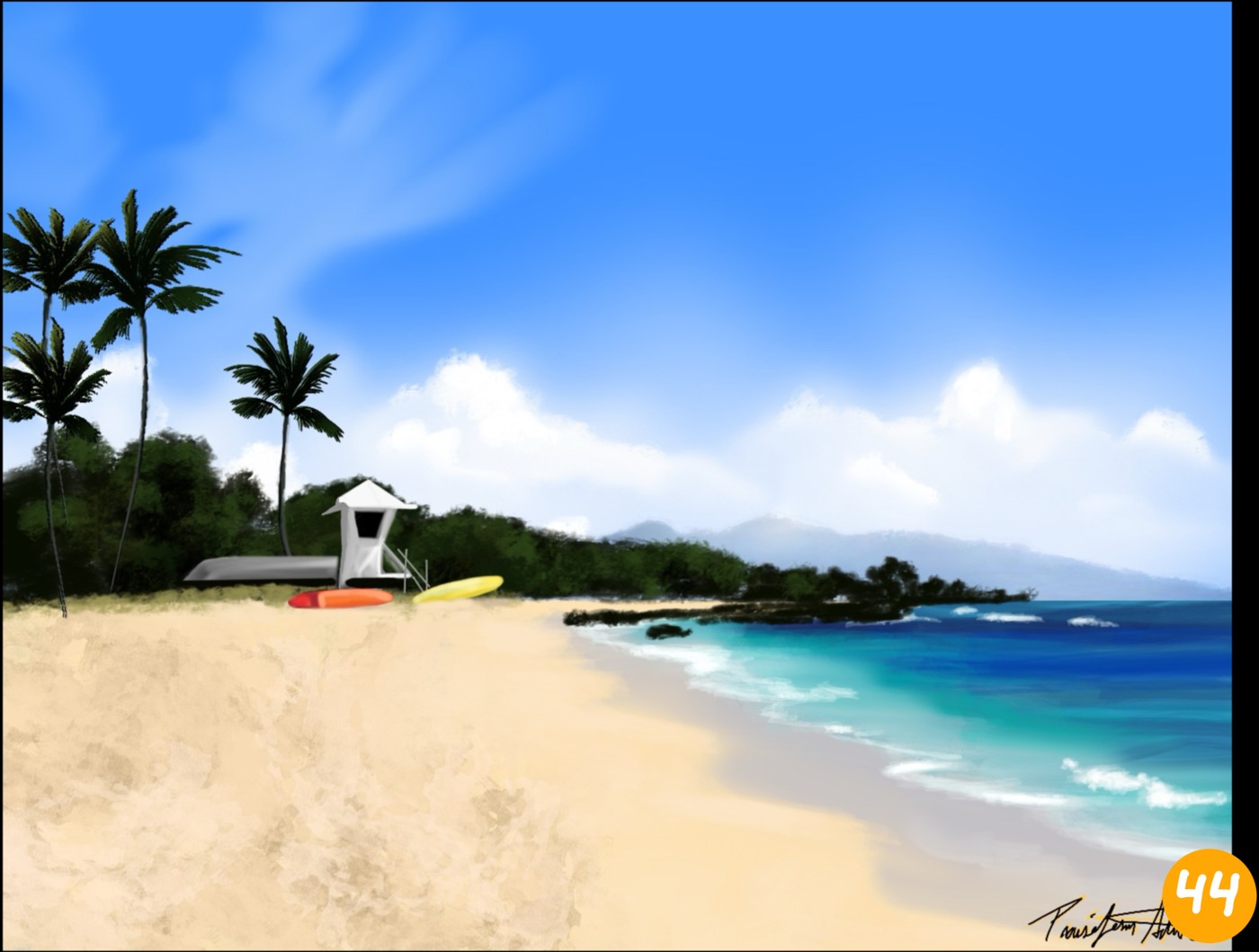 Scenery of Hawai‘i · No. 44