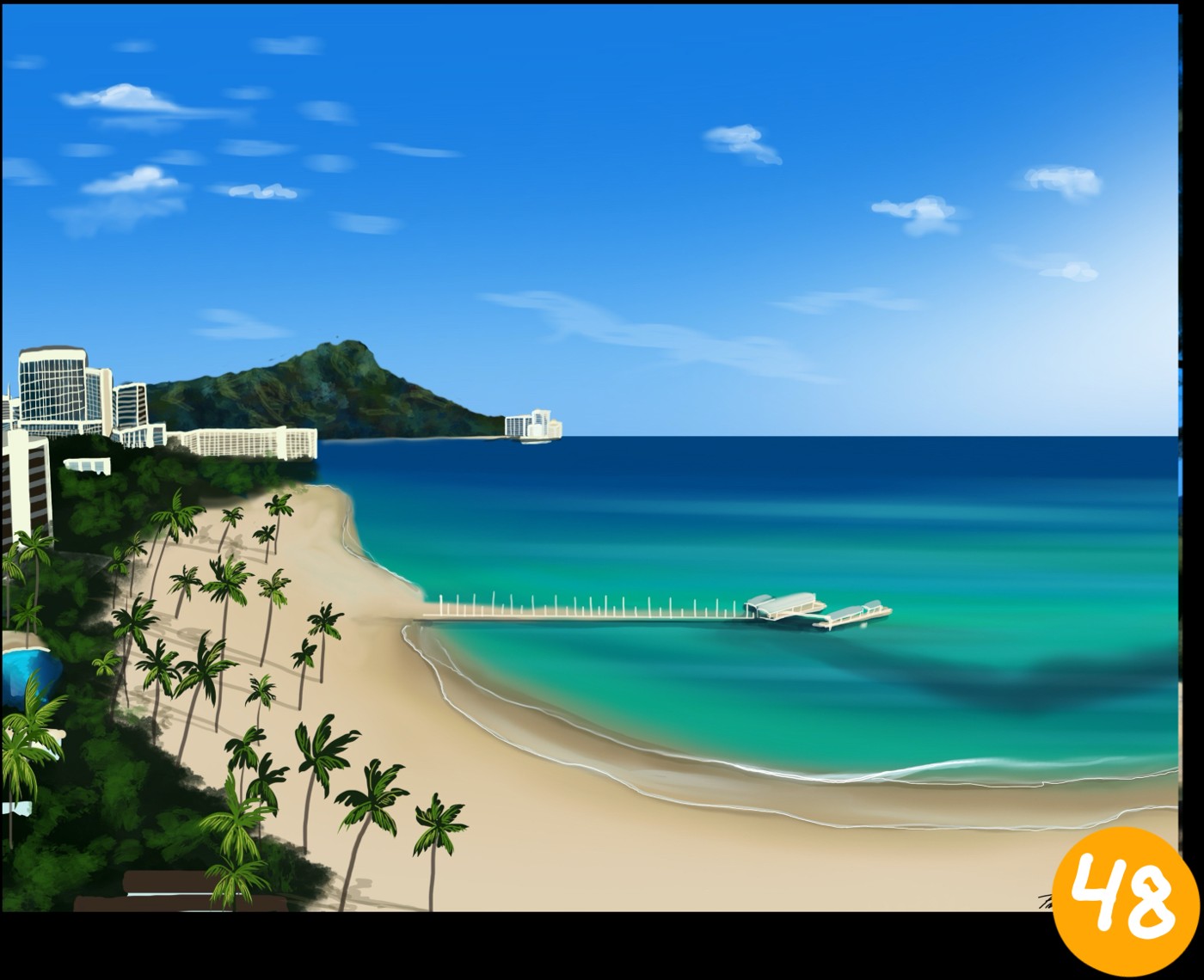Scenery of Hawai‘i · No. 48