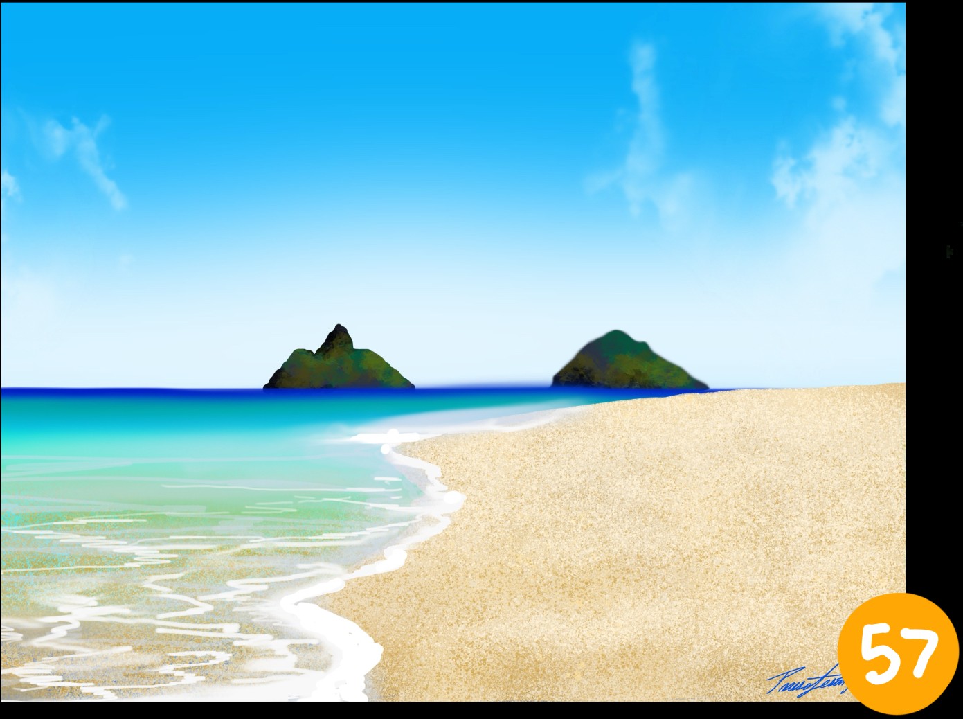 Scenery of Hawai‘i · No. 57