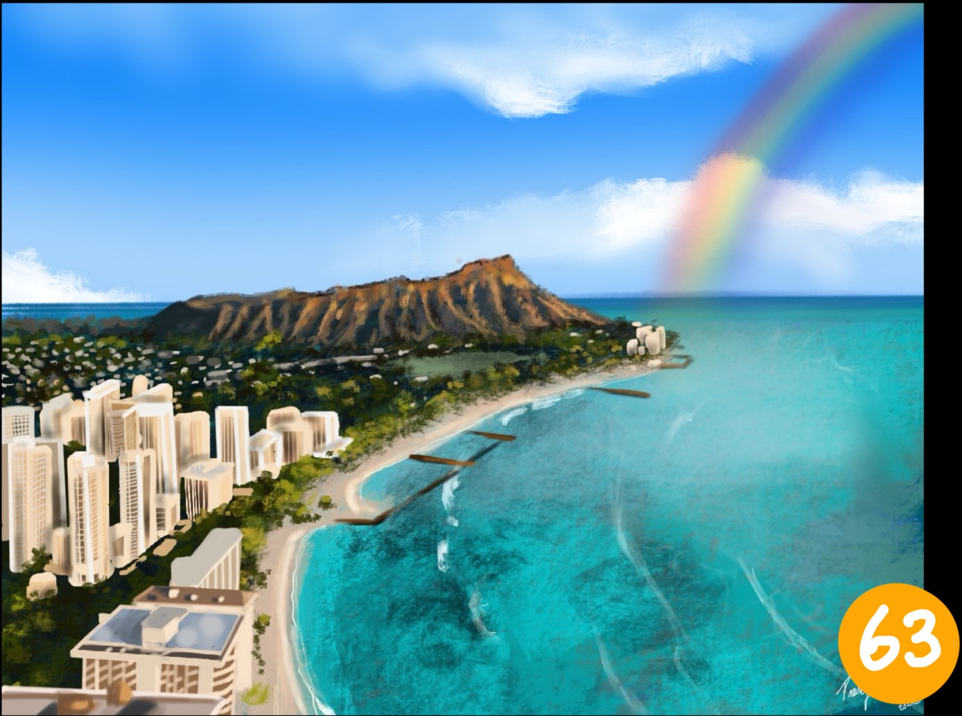 Scenery of Hawai‘i · No. 63