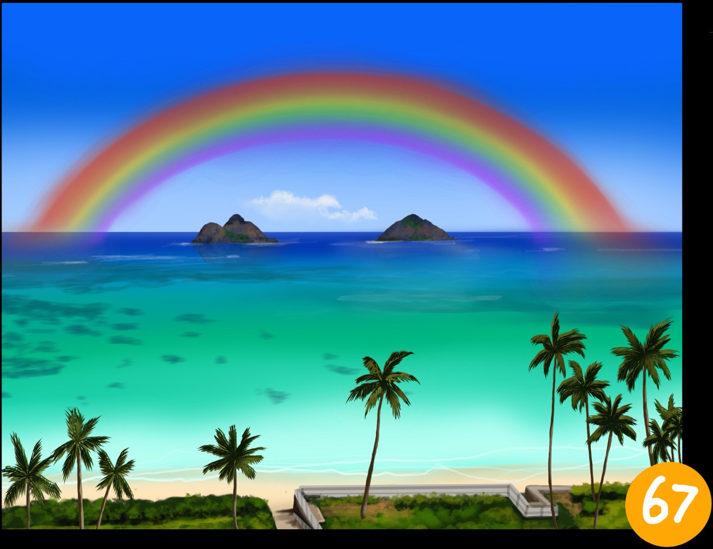 Scenery of Hawai‘i · No. 67