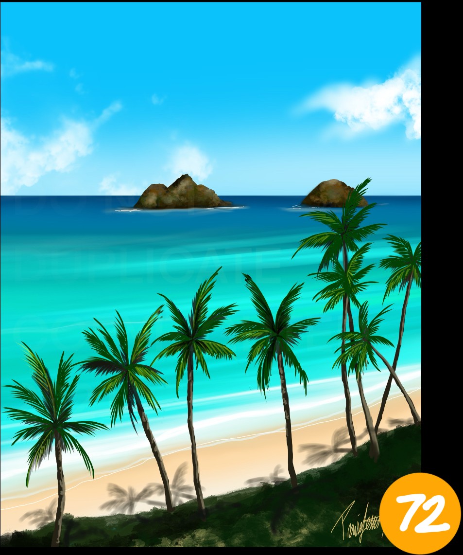 Scenery of Hawai‘i · No. 72