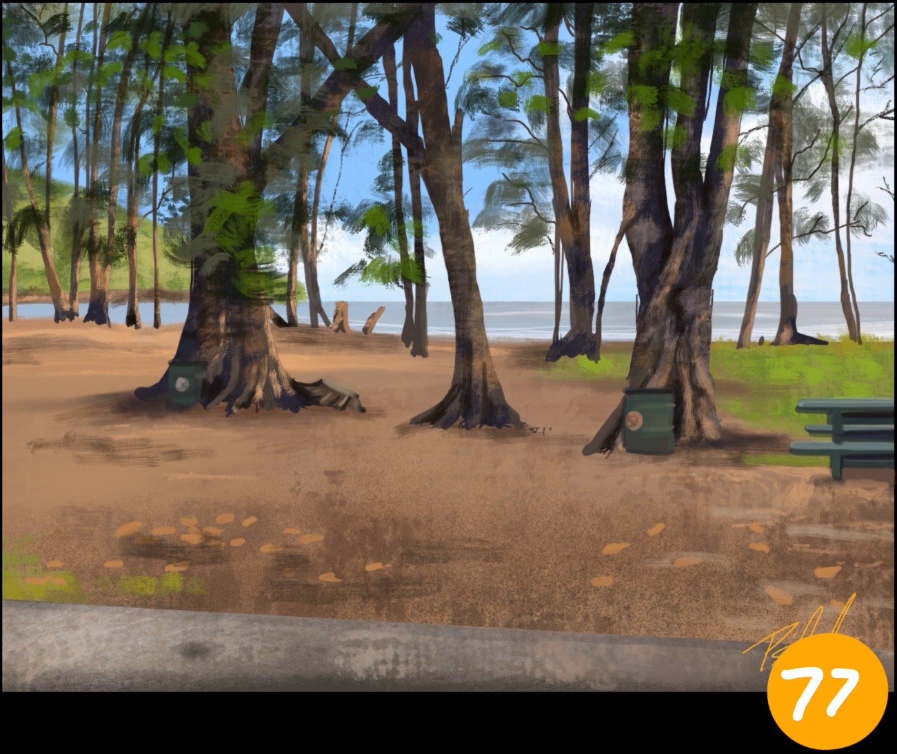 Scenery of Hawai‘i · No. 77
